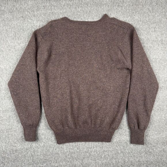 Turtleson Merino Wool Sweater Women's Large Brown Casual Preppy Long Sleeve - Picture 5 of 8